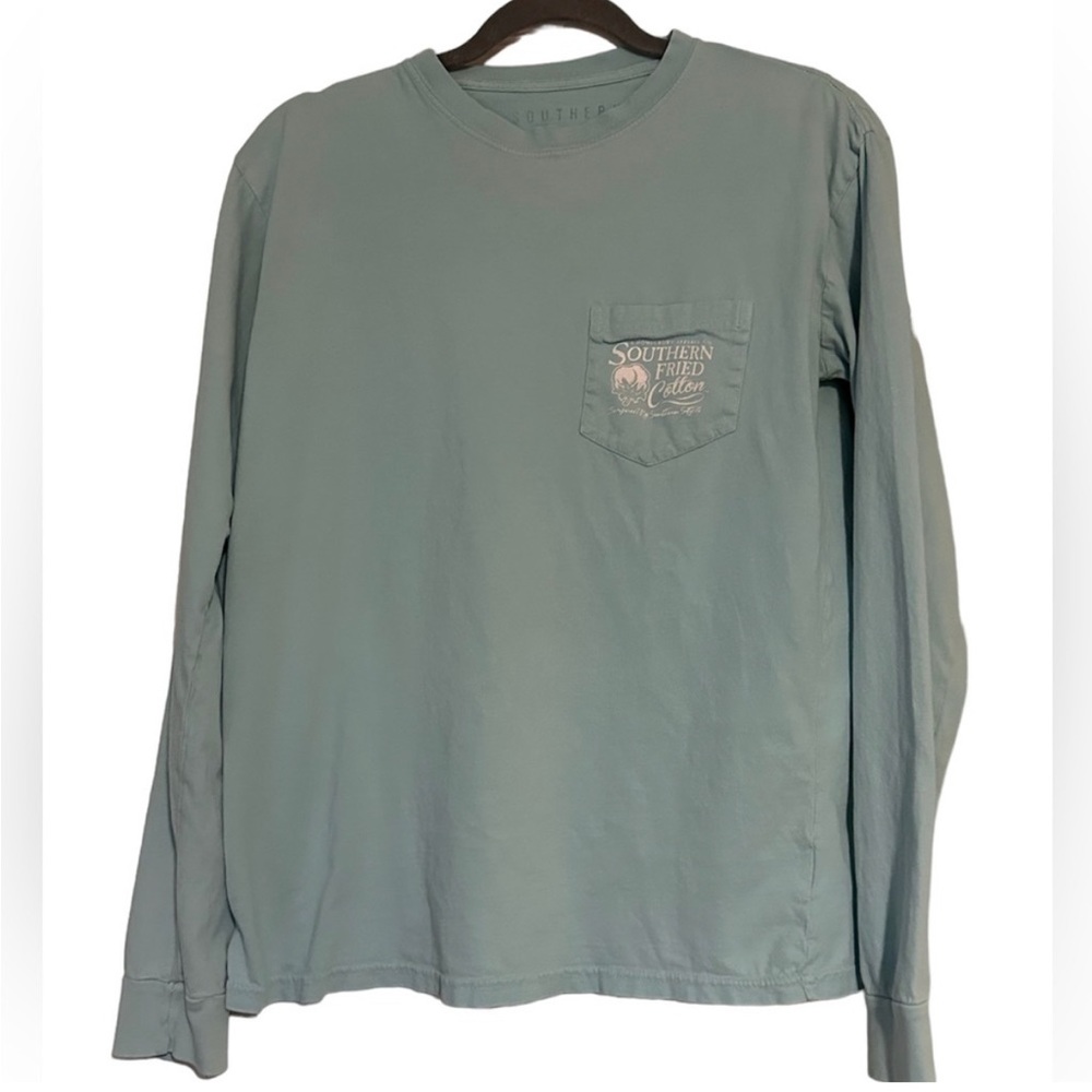 Southern Fried Cotton long sleeve shirt, medium